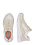 SKECHERS Sneaker low bej / lila / portocaliu somon / alb natural - Pled.ro