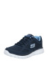 SKECHERS Sneaker low 'Burns Agoura' bleumarin / albastru deschis / alb - Pled.ro