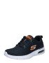 SKECHERS Sneaker low 'Dyna-Air' bleumarin / portocaliu / alb - Pled.ro