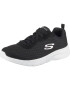 SKECHERS Sneaker low 'Dynamight' negru / argintiu / alb - Pled.ro