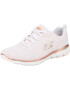 SKECHERS Sneaker low 'Flex Appeal 3.0' auriu - roz / roz / alb - Pled.ro