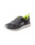 SKECHERS Sneaker low gri bazalt / verde kiwi - Pled.ro