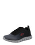 SKECHERS Sneaker low gri închis / roz închis / negru - Pled.ro