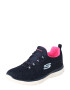 SKECHERS Sneaker low 'Summits' bleumarin / opal / roz / alb - Pled.ro