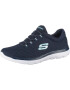 SKECHERS Sneaker low 'Summits' bleumarin / verde jad - Pled.ro