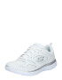 SKECHERS Sneaker low 'SUMMITS - SUITED' gri argintiu / alb - Pled.ro