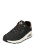 SKECHERS Sneaker low 'Uno' auriu - roz / negru - Pled.ro