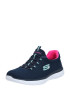 SKECHERS Sneaker low 'Summits' bleumarin / verde mentă / roz - Pled.ro