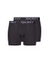 Skiny Boxeri negru / alb - Pled.ro