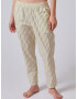 Skiny Pantaloni de pijama bej / galben / gri - Pled.ro