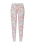 Skiny Pantaloni de pijama gri / roz / alb - Pled.ro