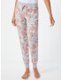 Skiny Pantaloni de pijama gri / roz / alb - Pled.ro