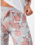 Skiny Pantaloni de pijama gri / roz / alb - Pled.ro