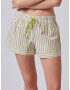 Skiny Pantaloni de pijama gri / verde / alb - Pled.ro