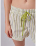 Skiny Pantaloni de pijama gri / verde / alb - Pled.ro