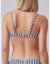 Skiny Sutien costum de baie bleumarin / alb - Pled.ro