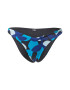 SLOGGI Slip costum de baie 'Shore Flower Horn' albastru / azuriu / alb - Pled.ro