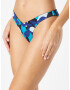 SLOGGI Slip costum de baie 'Shore Flower Horn' albastru / azuriu / alb - Pled.ro