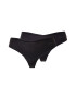 SLOGGI Tanga 'ZERO Microfibre 2.0 H' gri / negru - Pled.ro