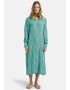 Smith&Soul Rochie tip bluză albastru noapte / verde jad / verde deschis / alb - Pled.ro