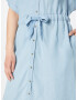 SOAKED IN LUXURY Rochie tip bluză 'Rowe' albastru denim - Pled.ro