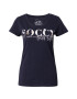 Soccx Tricou bej deschis / albastru noapte / alb - Pled.ro