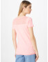 Soccx Tricou roz / roz / rosé / alb - Pled.ro