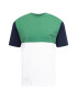 !Solid Tricou albastru noapte / verde / alb - Pled.ro