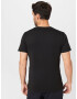 !Solid Tricou negru / alb - Pled.ro