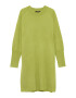 Someday Rochie tricotat 'Quippa' verde stuf - Pled.ro