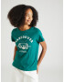 Springfield Tricou 'VANCUV' verde jad / alb - Pled.ro