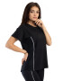 Spyder Tricou funcțional negru / alb - Pled.ro