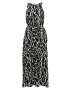 St MRLO Rochie 'LIIN' negru / alb - Pled.ro