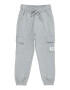 STACCATO Pantaloni sport gri amestecat / alb - Pled.ro