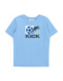 STACCATO Tricou bleumarin / azuriu / verde pastel / alb - Pled.ro