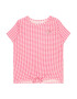 STACCATO Tricou 'Vichy' crem / fucsia / roși aprins / alb - Pled.ro