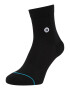 Stance Șosete sport 'Icon Quarter' turcoaz / negru / alb - Pled.ro