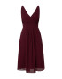 STAR NIGHT Rochie de cocktail roșu burgundy - Pled.ro