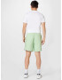 Starter Black Label Pantaloni verde pastel / alb - Pled.ro