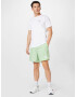 Starter Black Label Pantaloni verde pastel / alb - Pled.ro