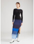 Staud Rochie tricotat 'Edna' albastru / bleumarin / albastru deschis / albastru violet - Pled.ro