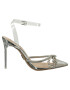 STEVE MADDEN Pumps argintiu / transparent - Pled.ro