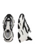 STEVE MADDEN Sneaker low 'POSSESSION' negru / alb - Pled.ro