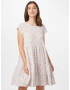 Stitch and Soul Rochie rosé / alb murdar - Pled.ro