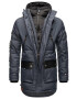 STONE HARBOUR Parka de iarnă 'Tahaa' albastru / negru - Pled.ro