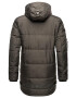 STONE HARBOUR Parka de iarnă 'Tahaa' gri fumuriu / negru - Pled.ro