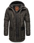 STONE HARBOUR Parka de iarnă 'Tahaa' gri fumuriu / negru - Pled.ro