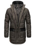 STONE HARBOUR Parka de iarnă 'Tahaa' gri fumuriu / negru - Pled.ro