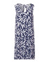 STREET ONE Rochie albastru marin / alb - Pled.ro