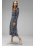 STREET ONE Rochie bleumarin / alb - Pled.ro